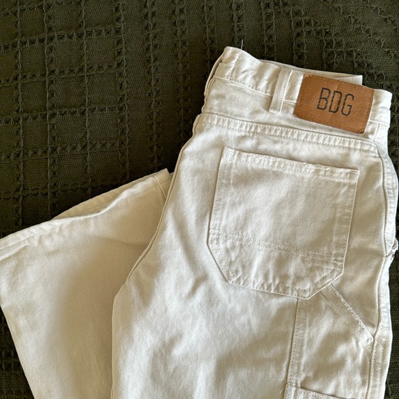 BDG Cream Carpenter Jeans - Picture 1 of 3